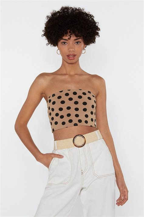 playful polka dots print designer givenchy|Polka dots bandeau in silk .